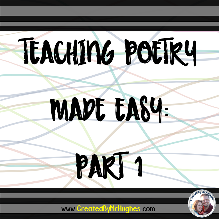 Teaching Poetry Made Easy- Part 1 - Created By Mrhughes